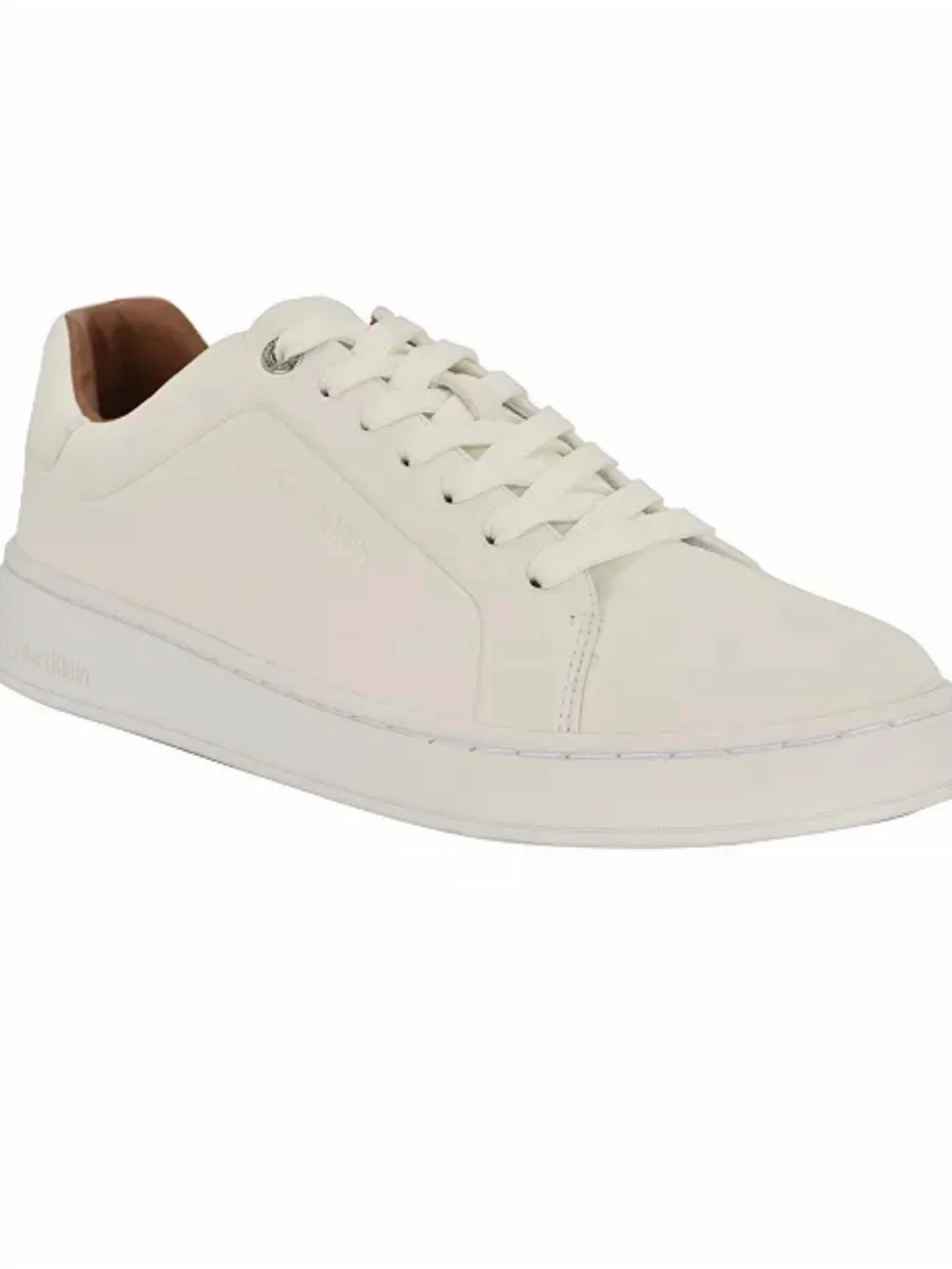 Calvin Klein Men's Tan-Brown Low Top Sneaker